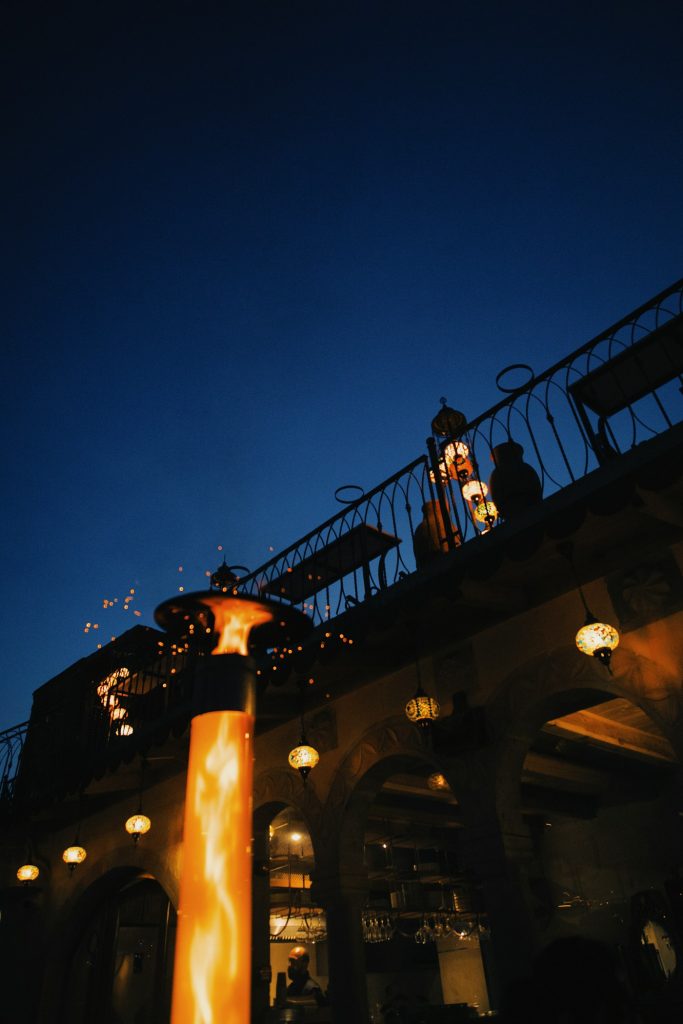 Restaurant patio and outdoor audio