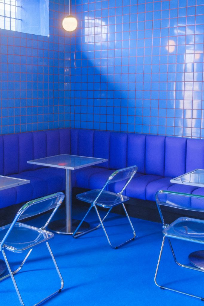 Restaurant dining room AV